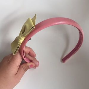 Authentic leather Miu Miu headband